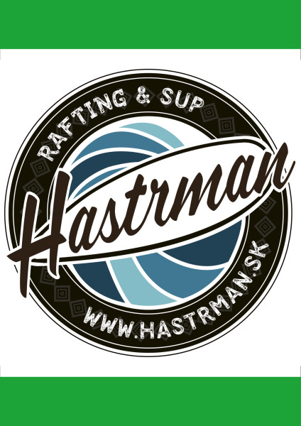 Logo raftingovej spoločnosti Hastrman