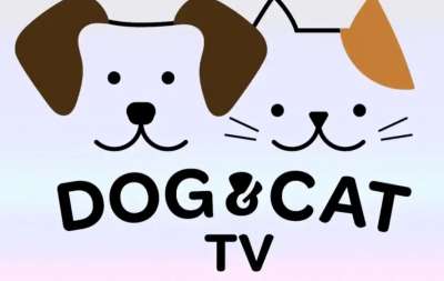 Pes a mačka - logo televízie Dog & Cat TV