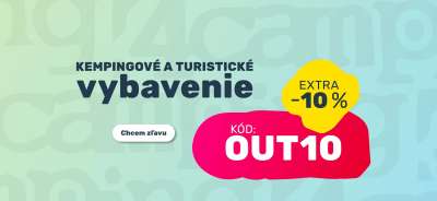 4camping zľava 10% na Kempingové a turistické vybavenie